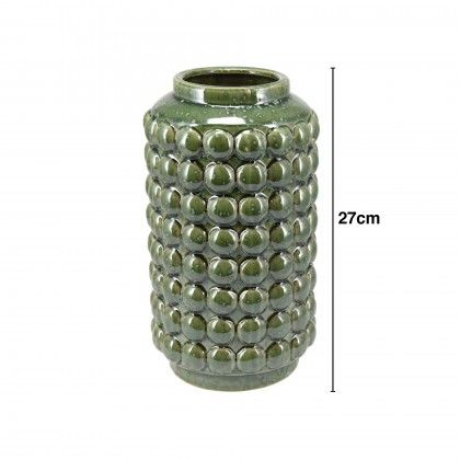 Jarra Cerâmica Redondo Cor Sorida 16X27cm Jarra Cerâmica Redondo Cor Sorida 16X27cm