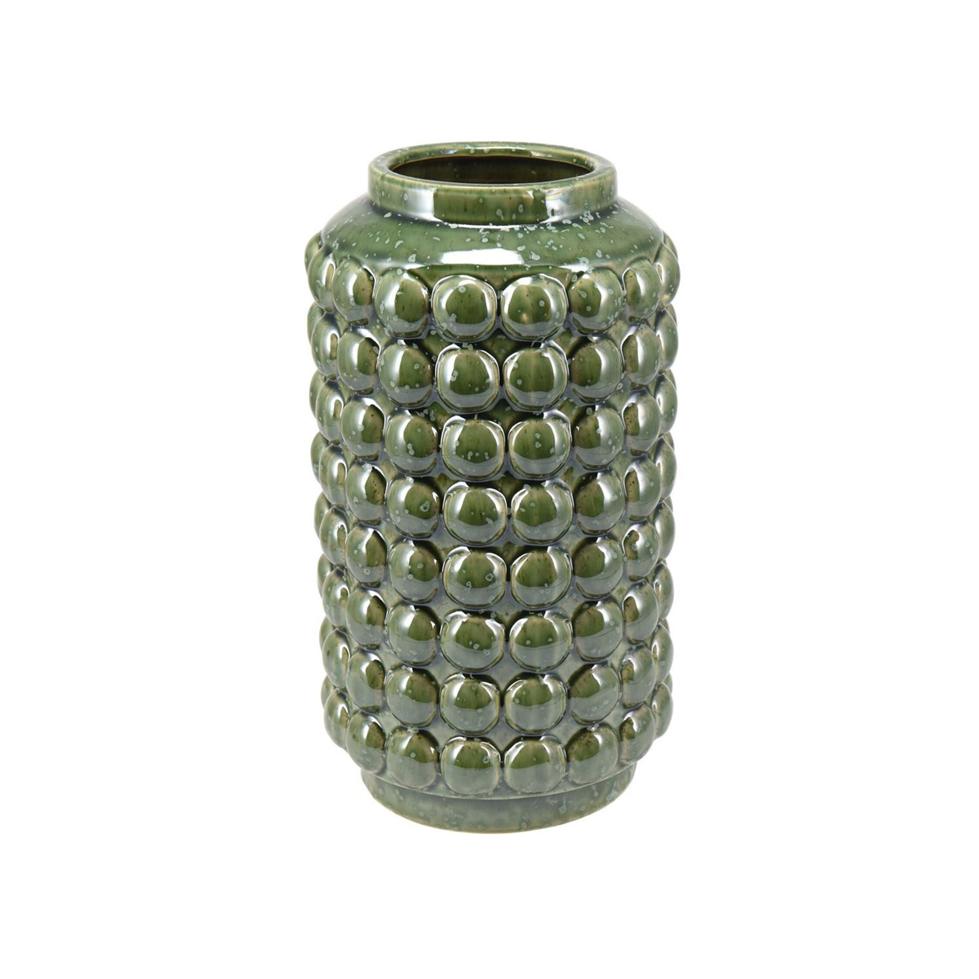 Jarra Cerâmica Redondo Cor Sorida 16X27cm