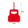 Abanador Churrasco Cor Sortida 32X21cm