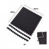 Tapete Ioga Montvel Preto 6 Peas 40X40cm