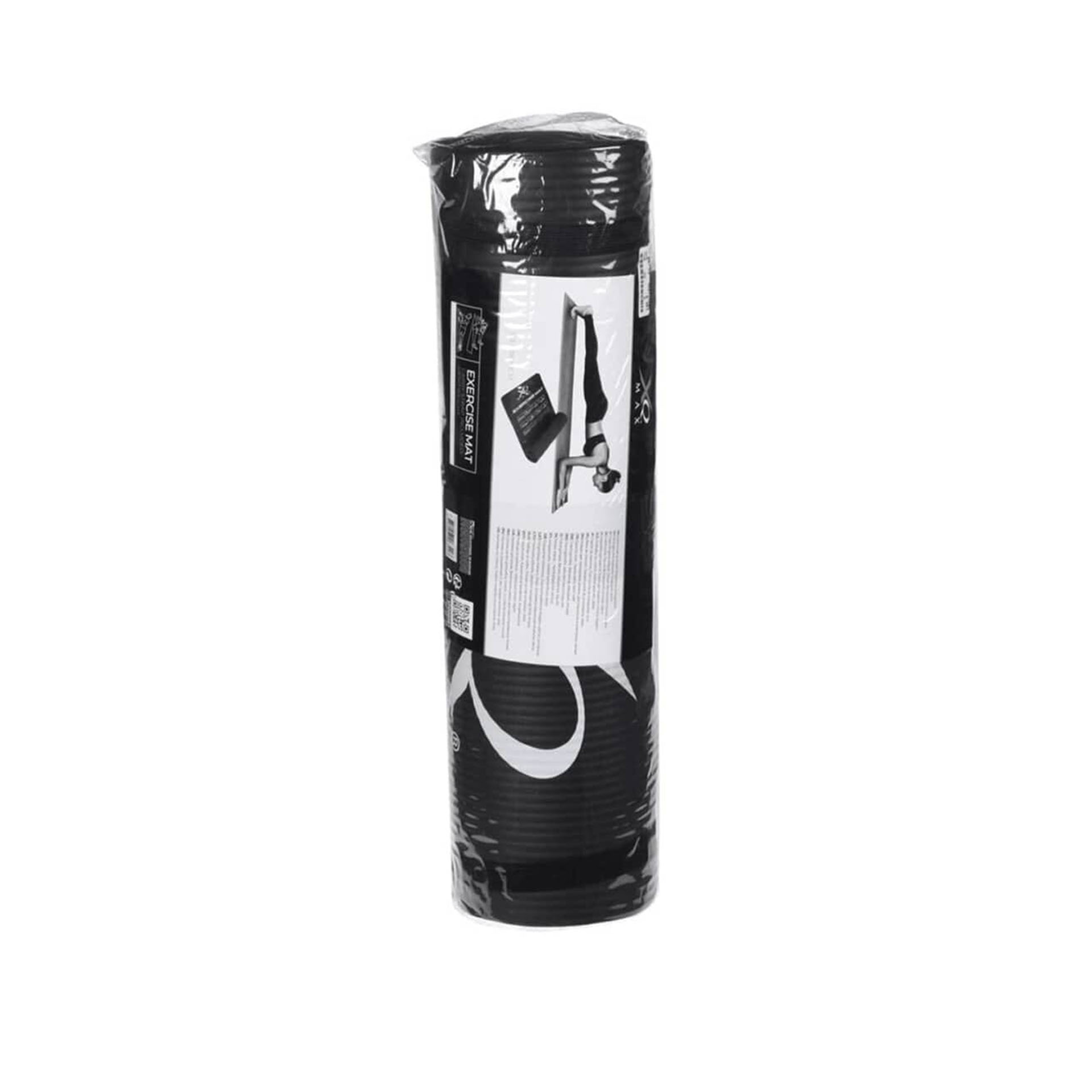 Tapete Ioga Borracha Preto 183X58X1cm