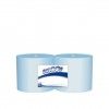 Papel Seca Mãos Industrial Azul 2 Folhas 23.5cmX300m Pack 2 Papel Seca Mãos Industrial Azul 2 Folhas 23.5cmX300m Pack 2