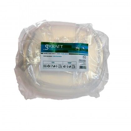 Tampa Take Away Gkraft Bioshield 1000ml 22cm Pack 15