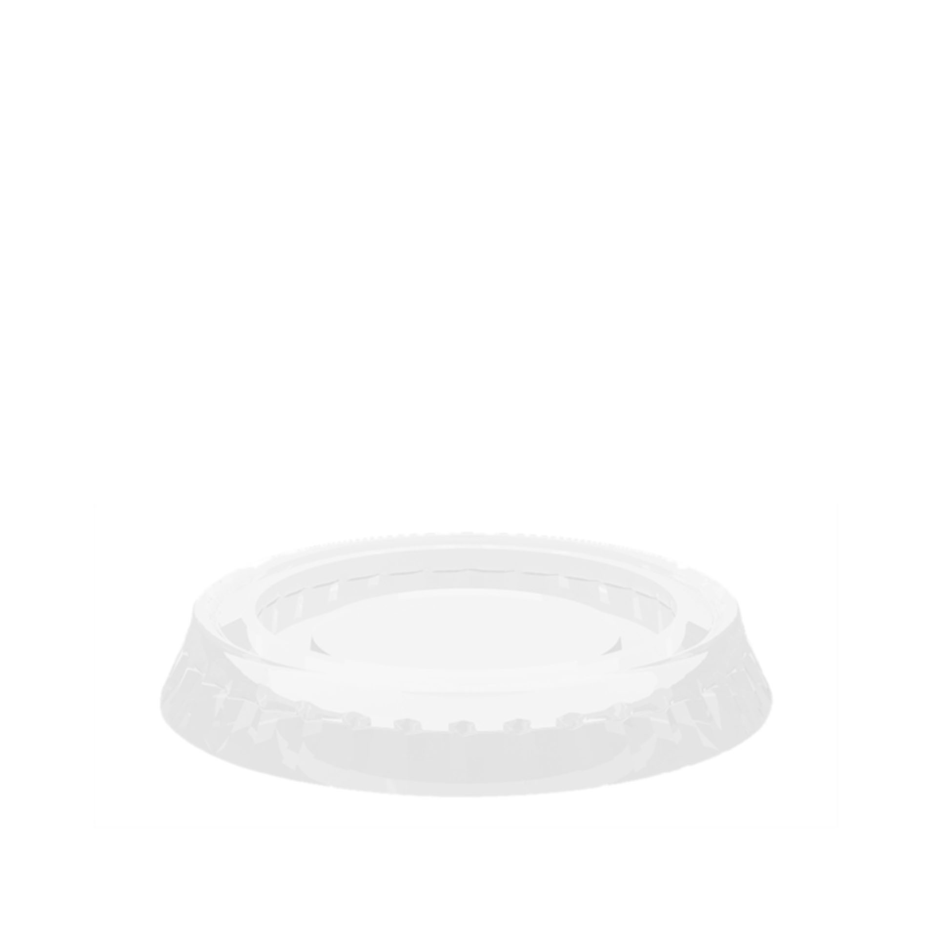 Tampa para Recipiente Microondas Polipropileno Redondo 4.5cm Pack 125