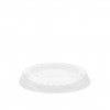 Tampa para Recipiente Microondas Polipropileno Redondo 4.5cm Pack 125