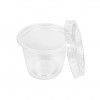 Recipiente Microondas Polipropileno com Tampa 30ml 4.5X3.3cm Pack 50