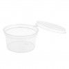 Recipiente Polipropileno com Tampa Redondo 30ml 5X2.7cm Pack 50