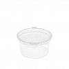 Recipiente Polipropileno com Tampa Redondo 30ml 5X2.7cm Pack 50