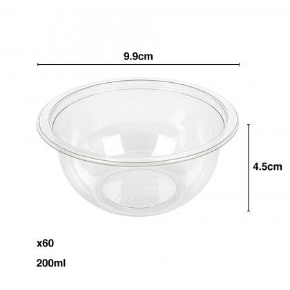 Copo Gelado Rpet Redondo 200ml 9.9X4.5cm Pack 60 Copo Gelado Rpet Redondo 200ml 9.9X4.5cm Pack 60