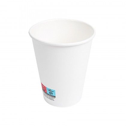 Copo Cartão Bebidas Quentes Branco 360ml 9X6X11cm Pack 50 Copo Cartão Bebidas Quentes Branco 360ml 9X6X11cm Pack 50