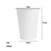 Copo Cartão Bebidas Quentes Branco 360ml 9X6X11cm Pack 50 Copo Cartão Bebidas Quentes Branco 360ml 9X6X11cm Pack 50