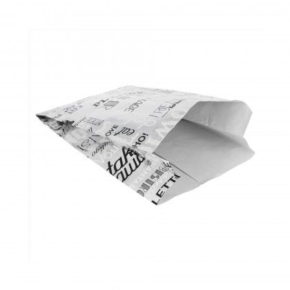 Saco para Hamb�rguer Papel / Alum�nio Parole 14X7X22cm Pack 500