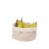 Cesto Po Algodo Redondo Bege 17X11cm