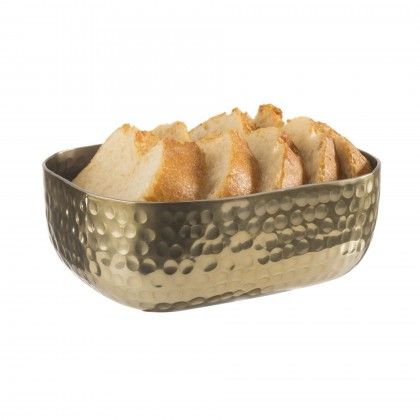 Cesto Servir Alumnio Craft Aps Dourado 700ml 15.5X12X5.5cm