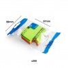 Notas Aderentes Brilhantes Seta Curvada 67X68mm Pack 200