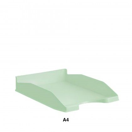 Tabuleiro Plstico A4 Pastel Verde