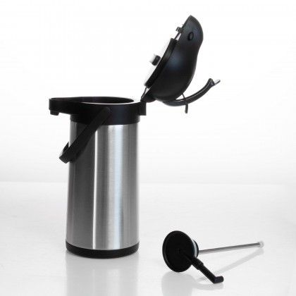 Cafeteira Trmica Sifo Inox Coimbra 3L 18X14X38.5cm