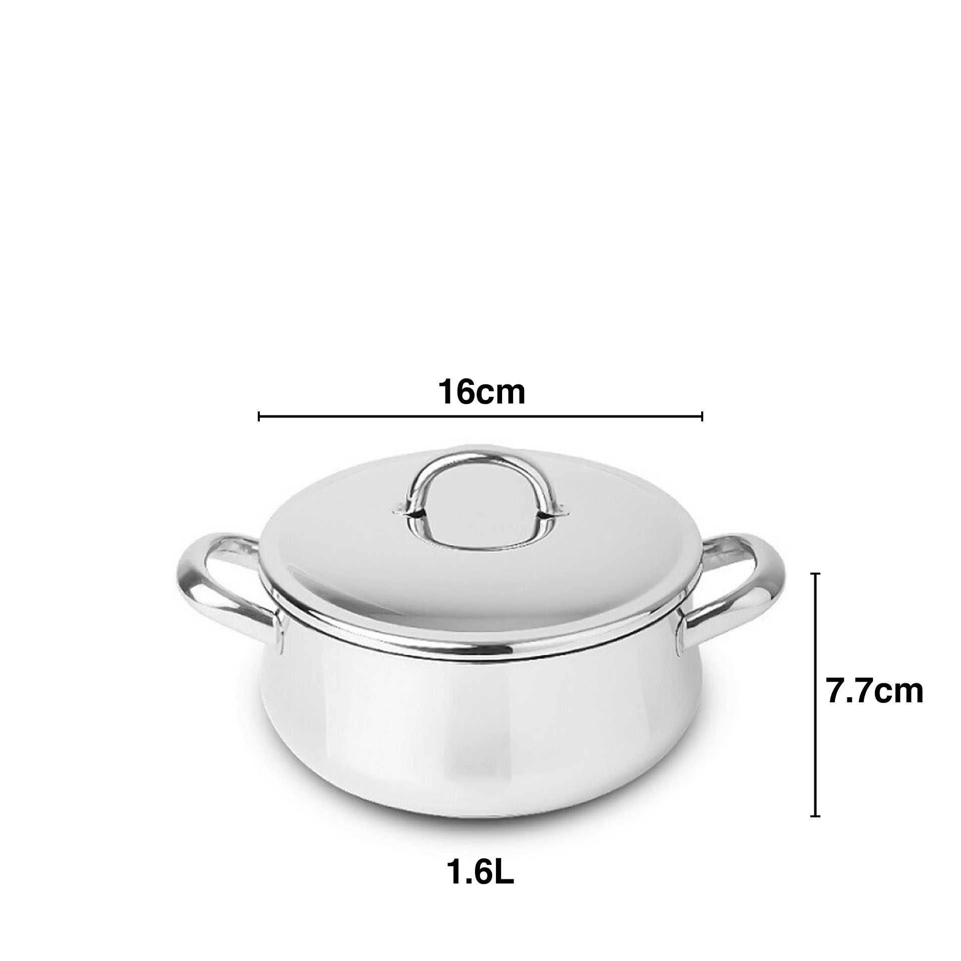 Lotus 2000 Caçarola C/ Asas Ø16Cm