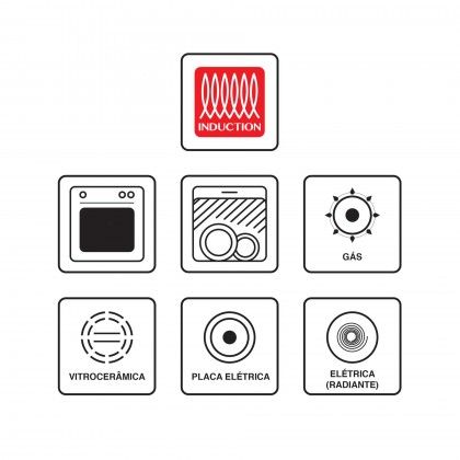 Silampos Frigideira Lotus C�nica Antiad 20Cm