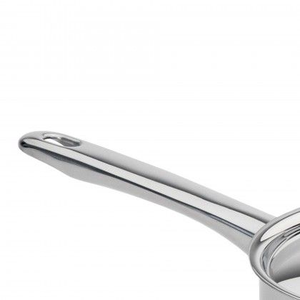 Caarola Inox Low Cost com Cabo 1500ml 16cm