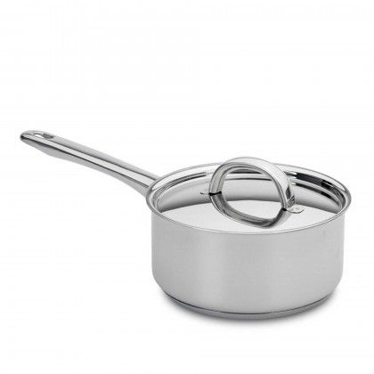 Caarola Inox Low Cost com Cabo 1500ml 16cm