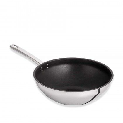 Wok Antiaderente Europa com Cabo Redondo 4600ml 28X10.6cm