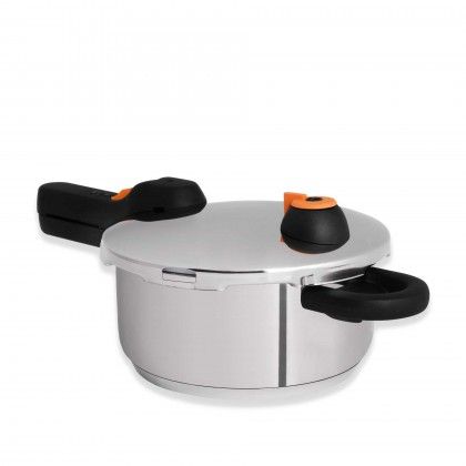 Panela Presso Inox Easy sem Cesto 6000ml 22cm