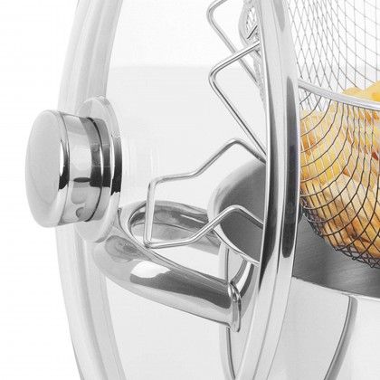 Fritadeira Europa com Cesto + Tampa 4200ml 24cm