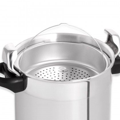 Panela Presso Alumnio com Cesto 12L 24.5cm