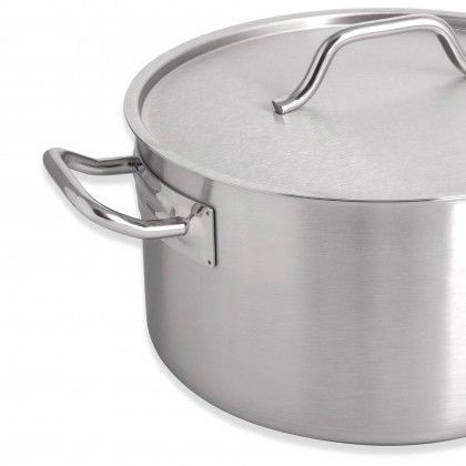 Caarola Inox Grandhotel com Asas Alta 10.3L 28cm