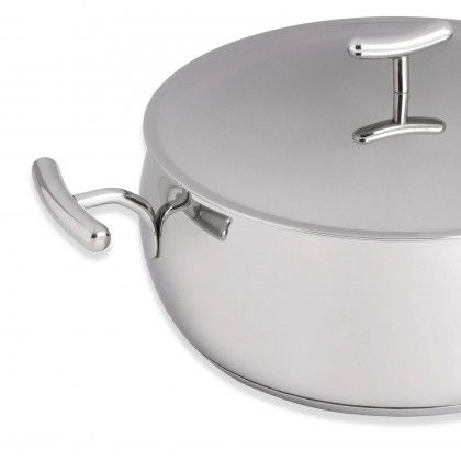 Caarola Inox Yumi com Asas 1600ml 16cm