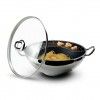 Wok Antiaderente Nautilus com Grelha Redondo 4600ml 28X10.6cm