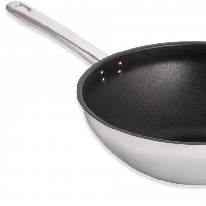 Wok Antiaderente Europa com Cabo Redondo 4600ml 28X10.6cm