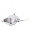 Cataplana + Wok Inox Faro Redondo 3.4L 28X20cm