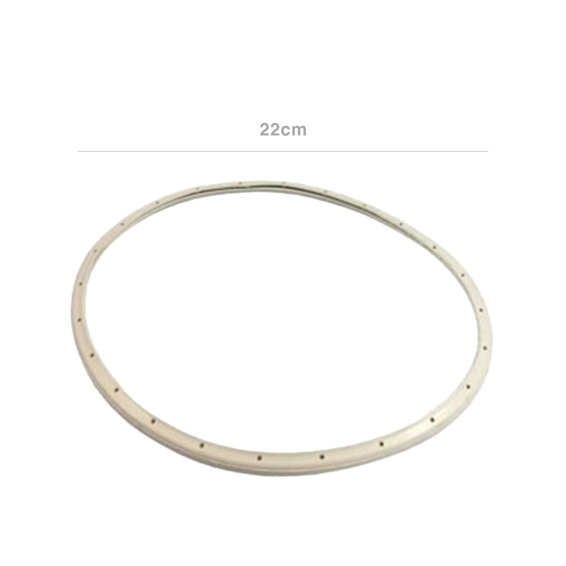 Tradicional Aluminio Junta Labial Ø22Cm Pack 1