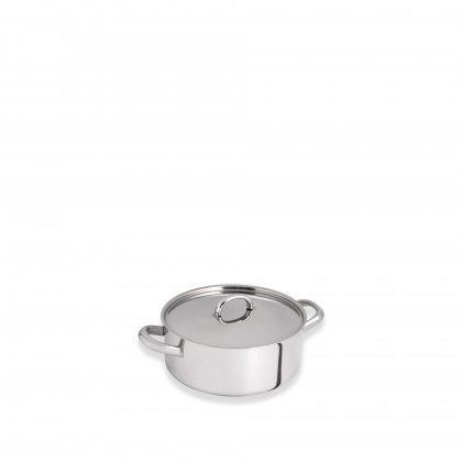 Caarola Inox Low Cost com Asas 1500ml 16cm