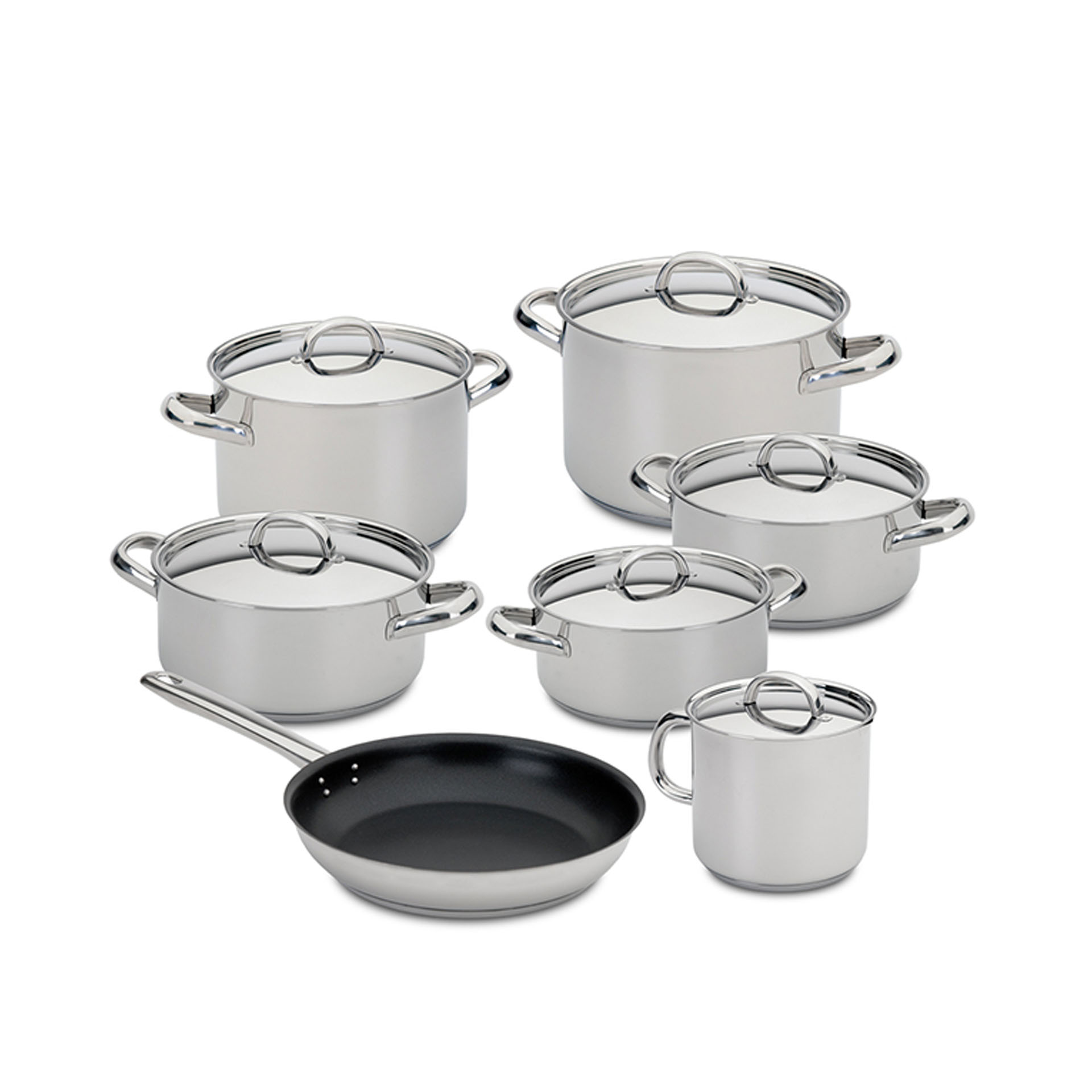 Low Cost Essential Trem Panelas 7 Peças