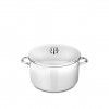 Panela Inox Alfa com Asas Baixa 24cm