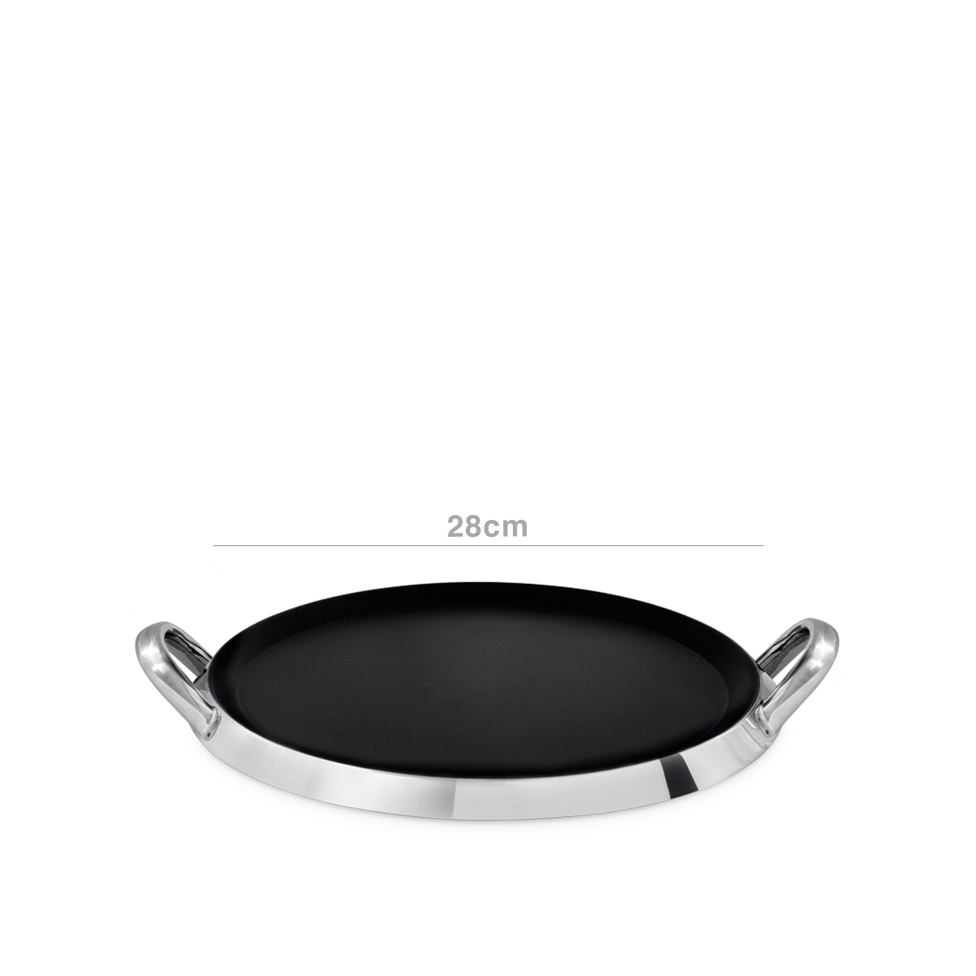 Europa Grelhador Circular Antiaderente Ø28Cm