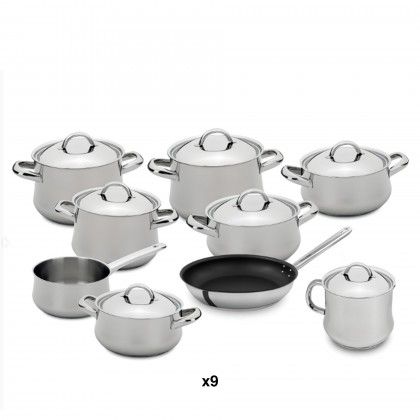 Trem Panelas Low Cost Classic 9 Pe�as