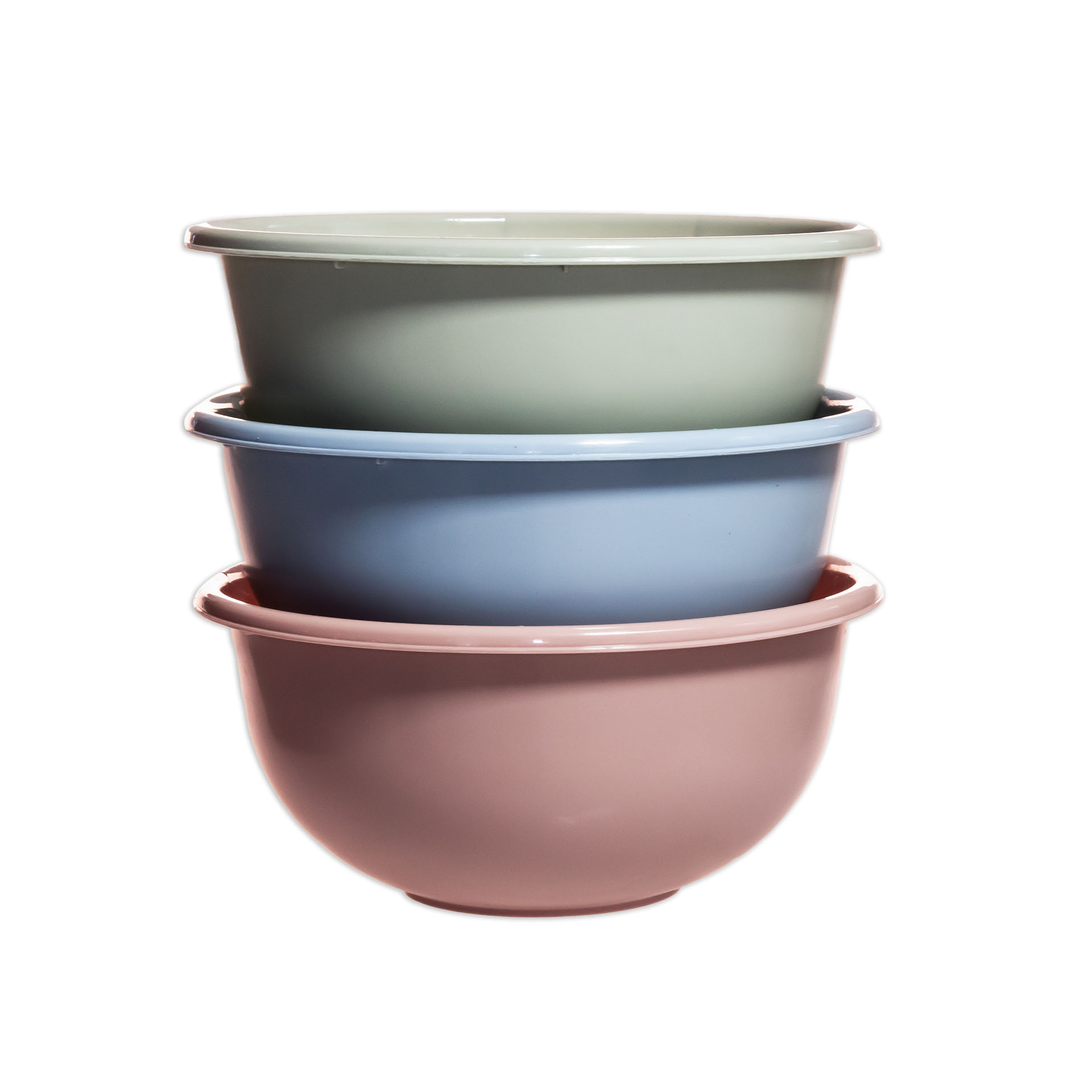 Saladeira Plástico Redondo Vermelho 7l 32X13.5cm