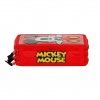 Estojo Triplo Mickey com Materia Escolar 14X21X7cm Estojo Triplo Mickey com Materia Escolar 14X21X7cm