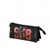 Estojo Triplo Skateboard 23X11X8cm Estojo Triplo Skateboard 23X11X8cm