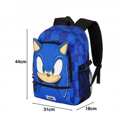 Mochila Escolar Sonic 31X44X18cm Mochila Escolar Sonic 31X44X18cm