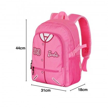 Mochila Escolar Barbie 31X44X18cm