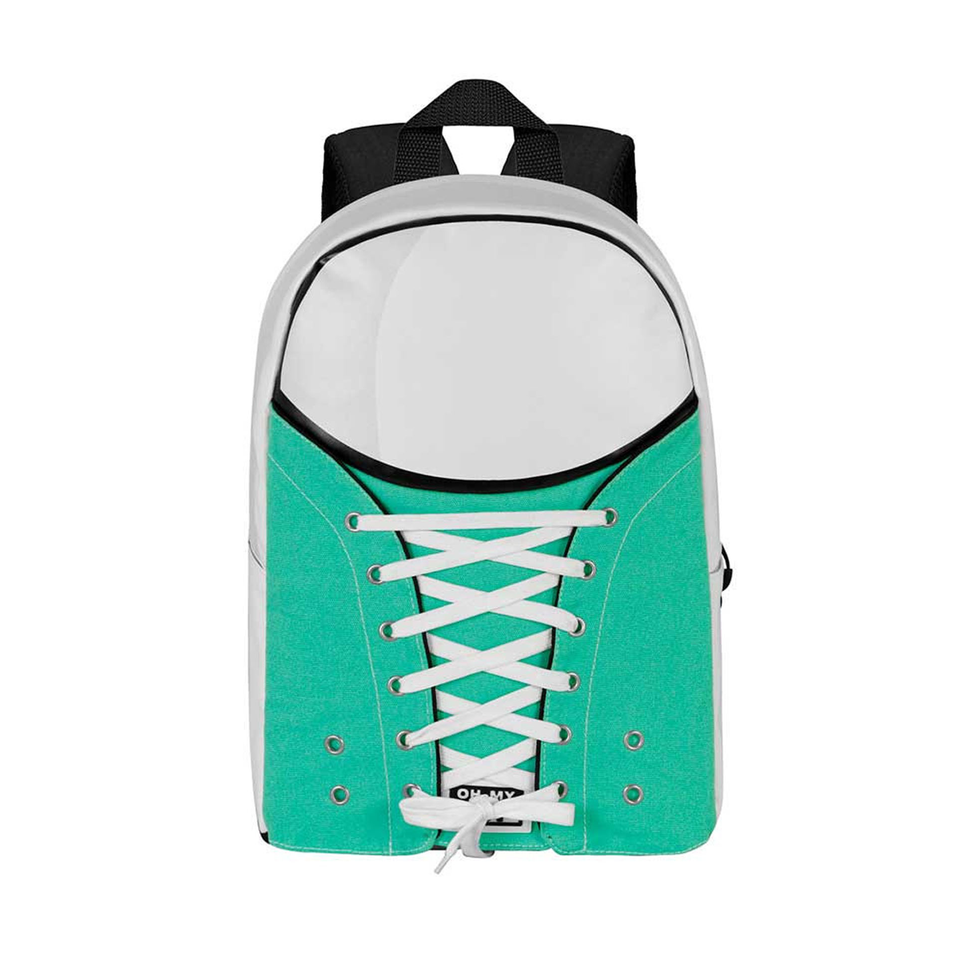 Mochila Escolar Sapatilha Omp! Azul 30X40X17cm