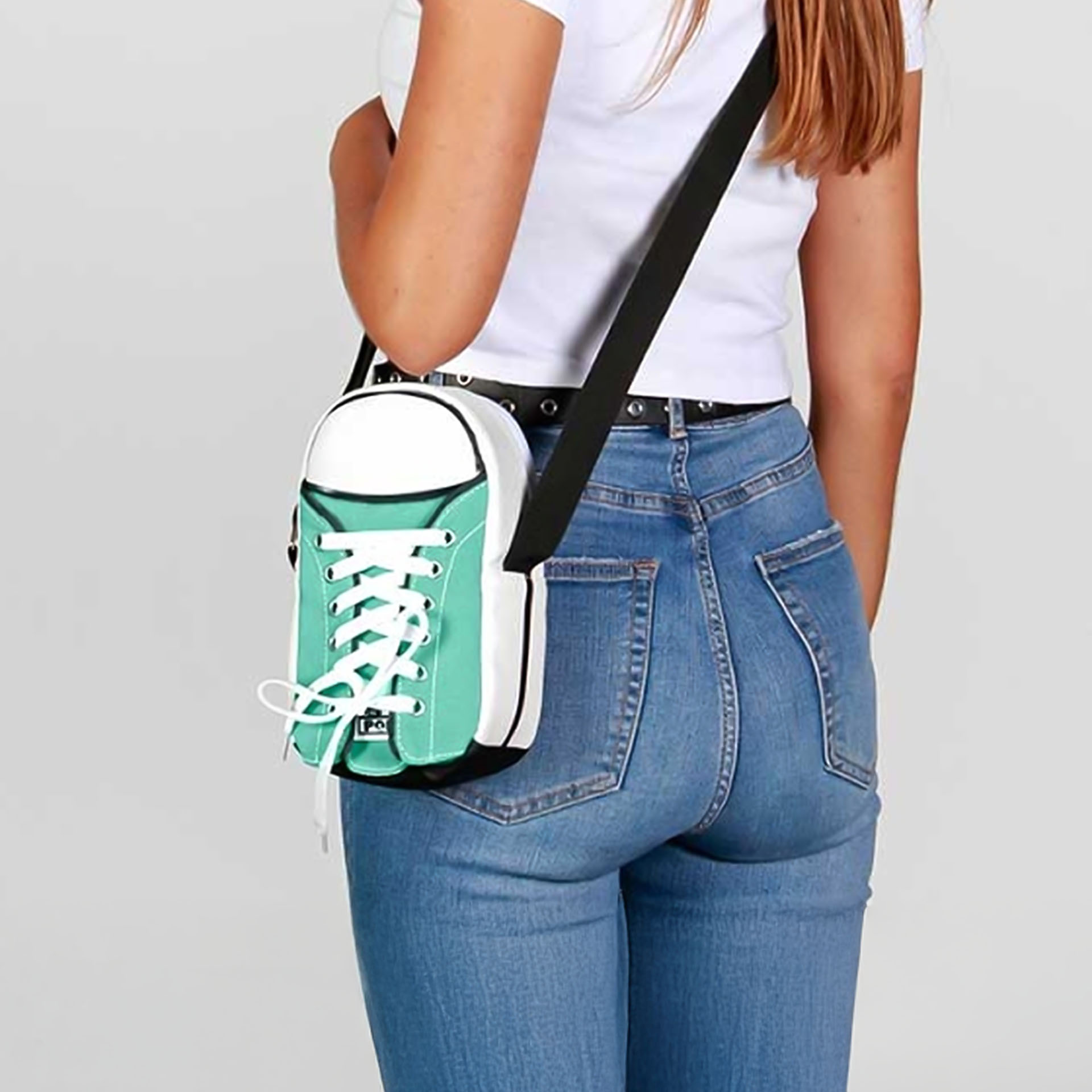 Bolsa Sapatilha Omp! Azul 13X23X7cm