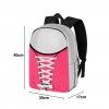 Mochila Escolar Sapatilha Omp! Rosa 30X40X17cm Mochila Escolar Sapatilha Omp! Rosa 30X40X17cm