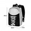 Mochila Escolar Sapatilha Omp! Preto 30X40X17cm Mochila Escolar Sapatilha Omp! Preto 30X40X17cm