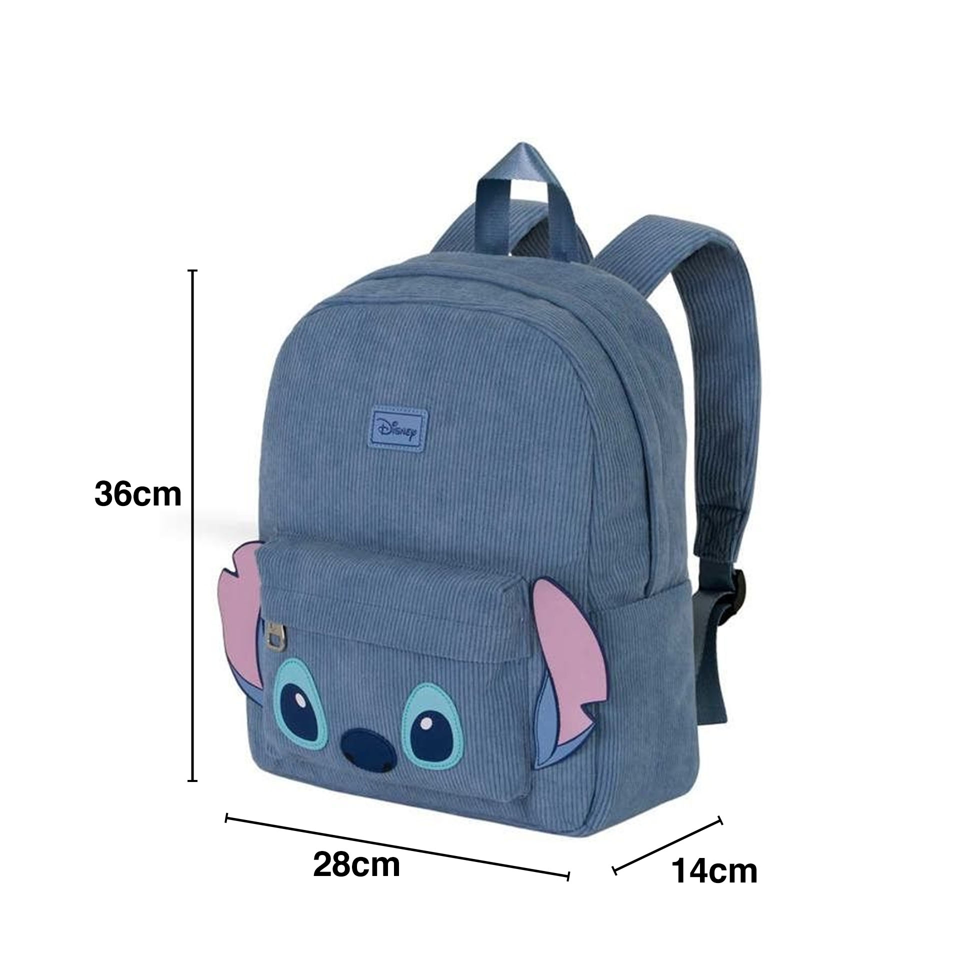 Mochila Infantil Lilo Y Stitch 28X36X14cm